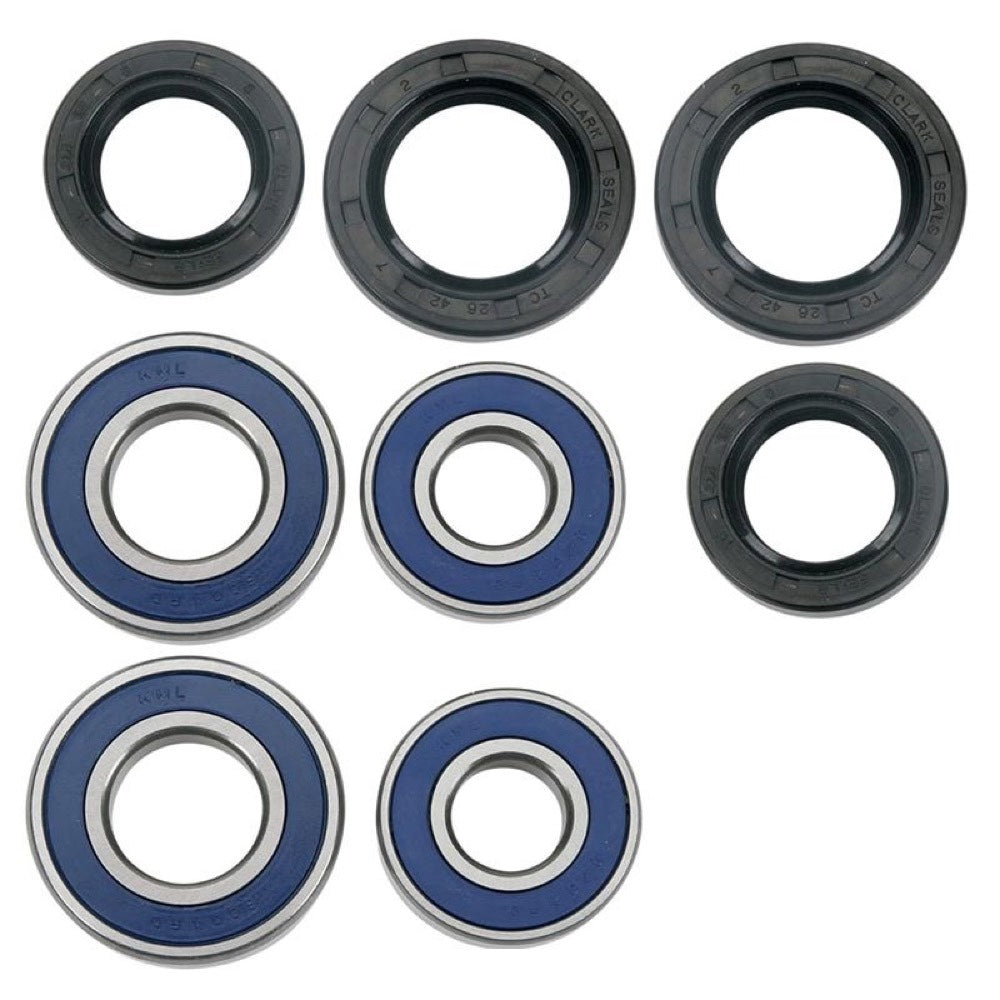 2 Pieces Bearing Kit 25-1042 for use with Suzuki ATV 2003-2014 LT-Z400 1985-1992 LT-250R Kawasaki ATV 2003-2006 KFX400