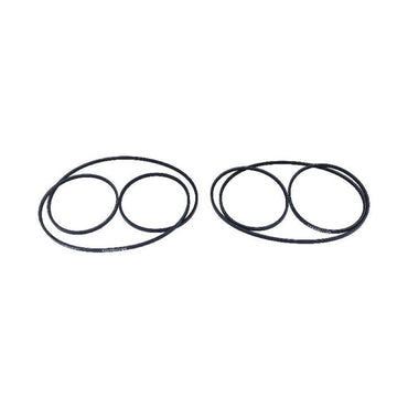 2 Pieces V-Belt 113.21371 compatible with Sears Craftsman 15 1/2" Drill Press