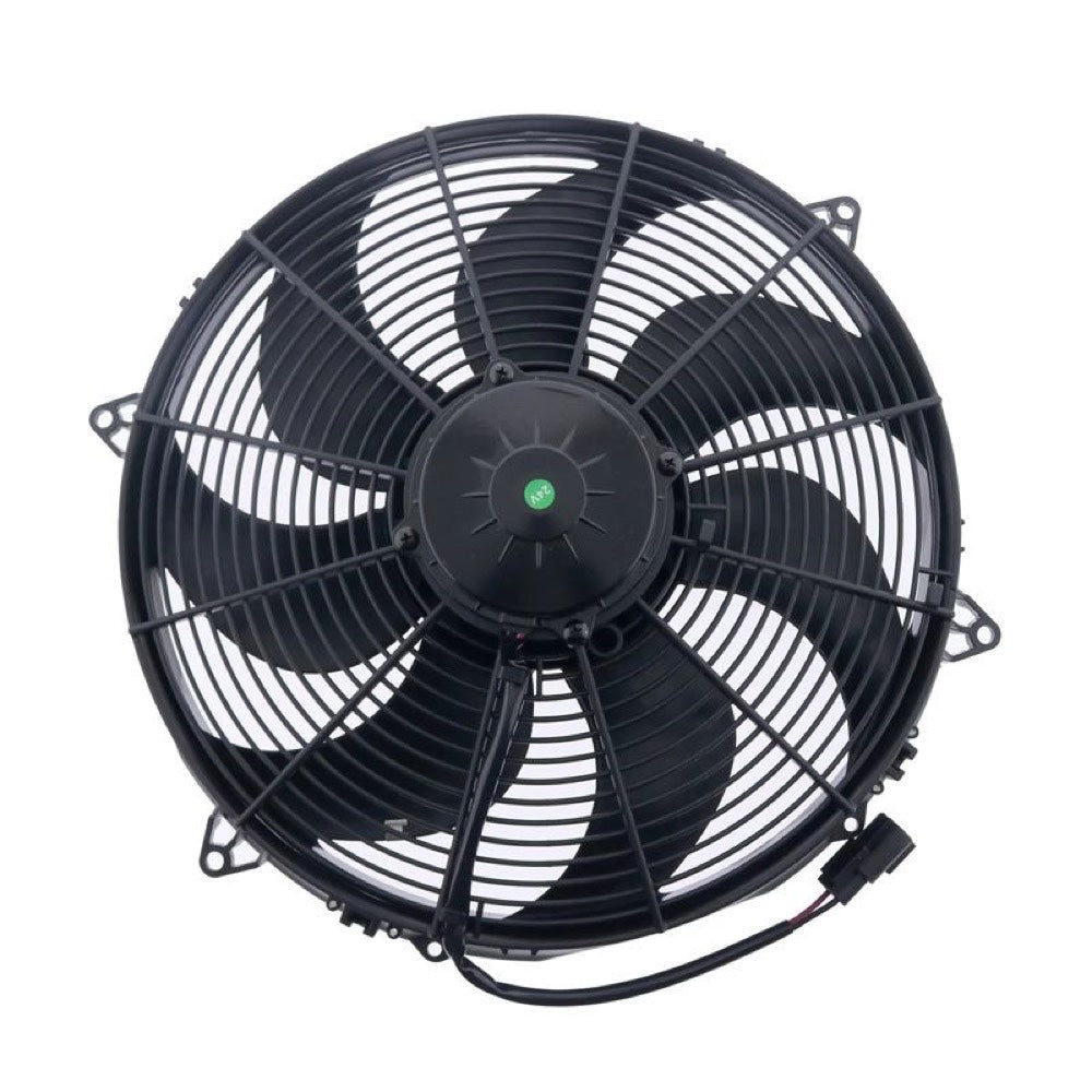 24V 16" Aftermarket Spal 30102553 VA33-BP71/LL-65A Electric Puller Fan compatible with Forklift Excavator Loader Generator