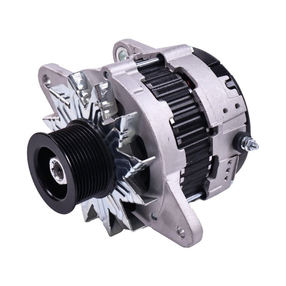 24V 60A Alternator 27060-E0040 fits Hino Engine J08E CASE New Holland E230CSR E260CSR E230CSRLC Kobelco 230SR-3 260SR-3 SK350-9 Excavator