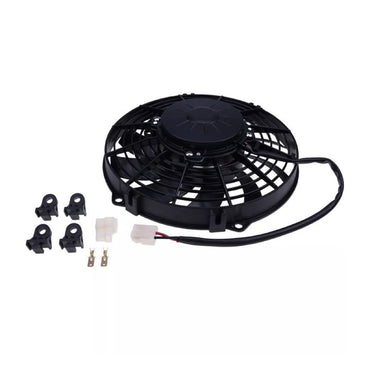 24V 9" Aftermarket Spal VA07-BP7/C-31A 30100344 Electric Cooling Radiator Fan Blower for use with Engine Excavator Loader Tractor
