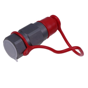3/4In Body 3/4 SAE Hydraulic Quick-Connect Coupler KV14218 fits John Deere Engine 3029 4024 Loader 240 250 260 270 280 315 317 320 325 328 332 318D 323D 326D 329D 333D CT322