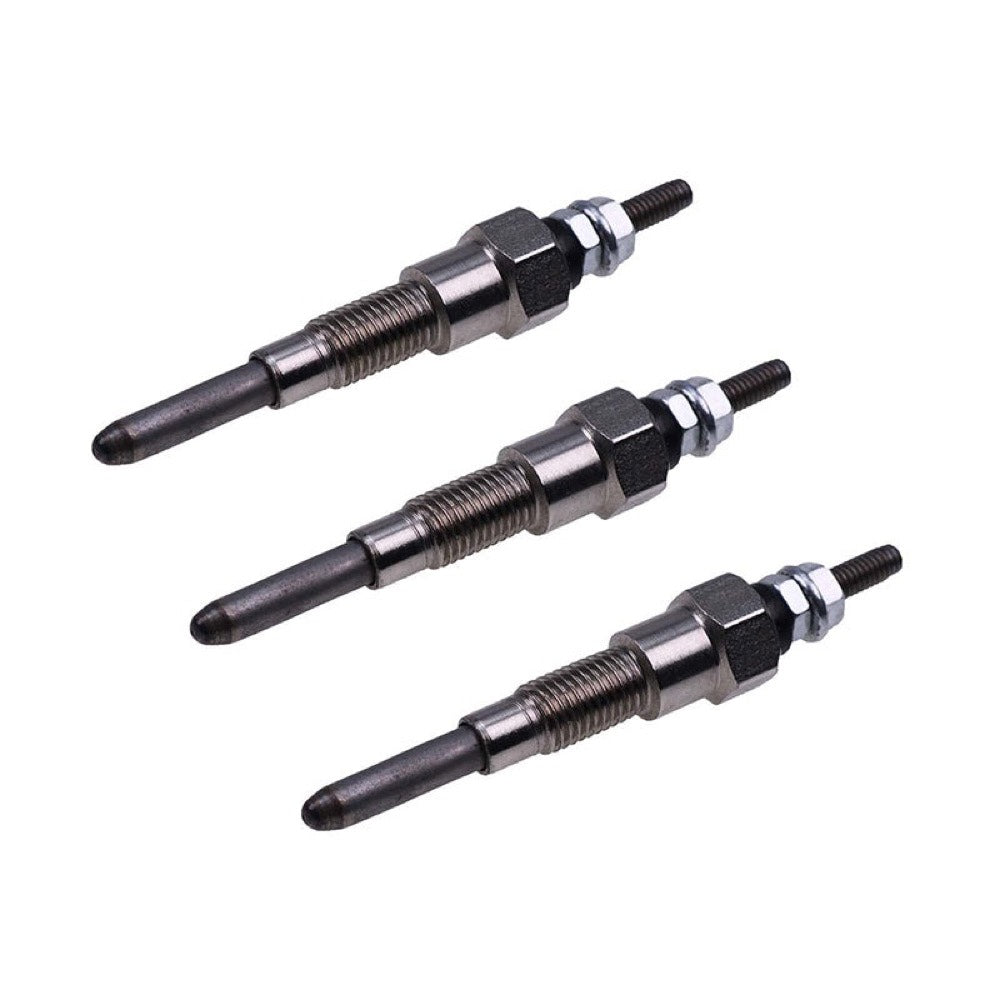 3Pcs Heater Glow Plug 185366250 fits Perkins Engine 403D-11 403C-11 403C-15