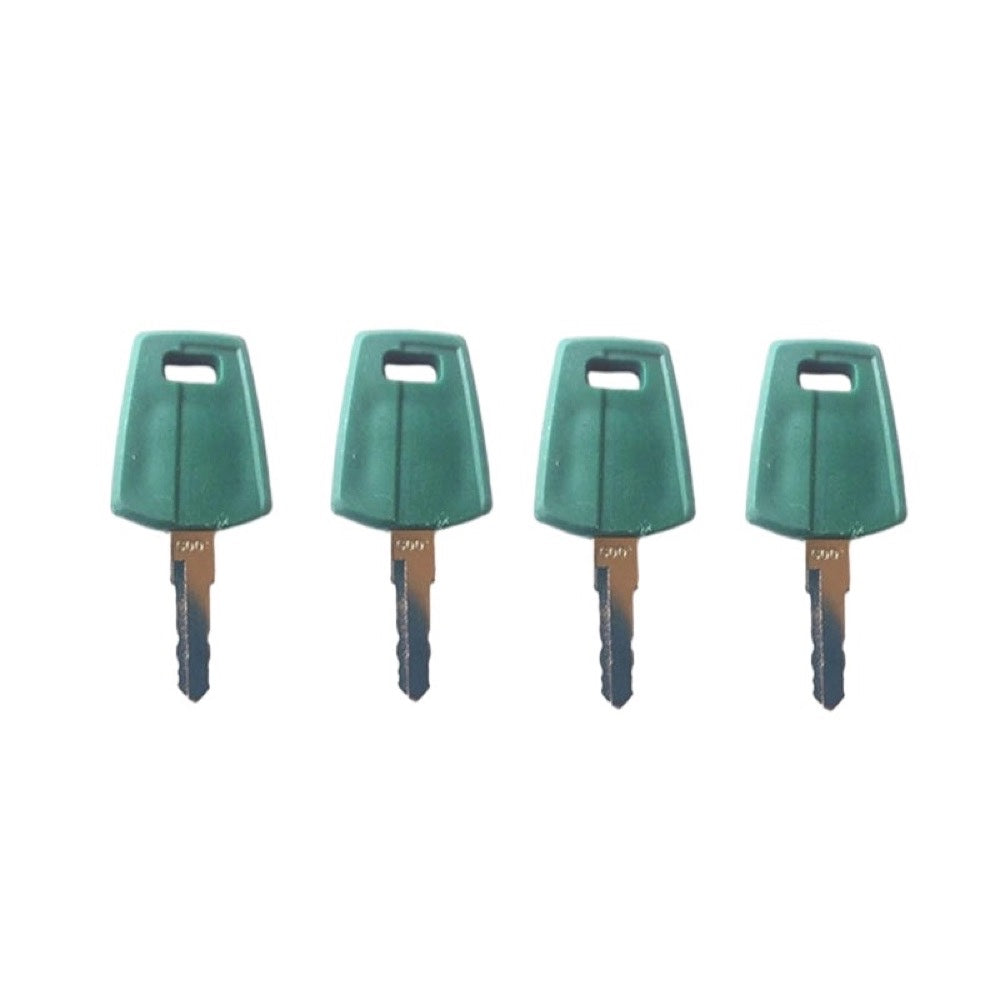 4 Pcs Ignition Keys C001 VOE11444208 fits Volvo Loader L110F L120F L150F L180F L220F L350F L45F L50F L60F L50G L90F