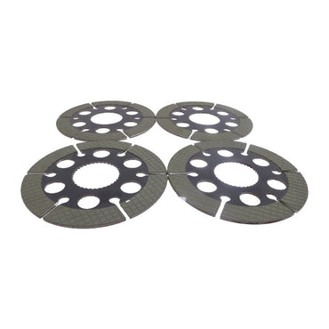 4 Pcs Rear Drive Axle Differential Brake Disc 237021A1 fits CASE 570LXT 570MXT 580L 580M 580SL 580SM 580SM+ 585G 586G 588G New Holland LV80 U80 U80B