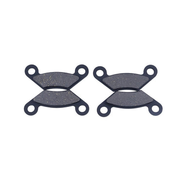 4 Pieces Semi-Metallic Brake Pad AM141182 compatible with John Deere Utility Vehicle HPX615E HPX815E XUV825M XUV850D XUV855M M-GATOR