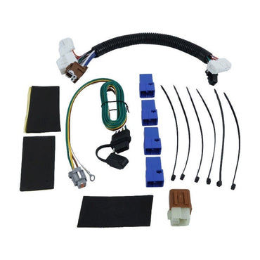 4 Way Flat Trailer Wiring Harness Kit CX01088 for use with Nissan Pathfinder Infiniti QX60 2013-2020