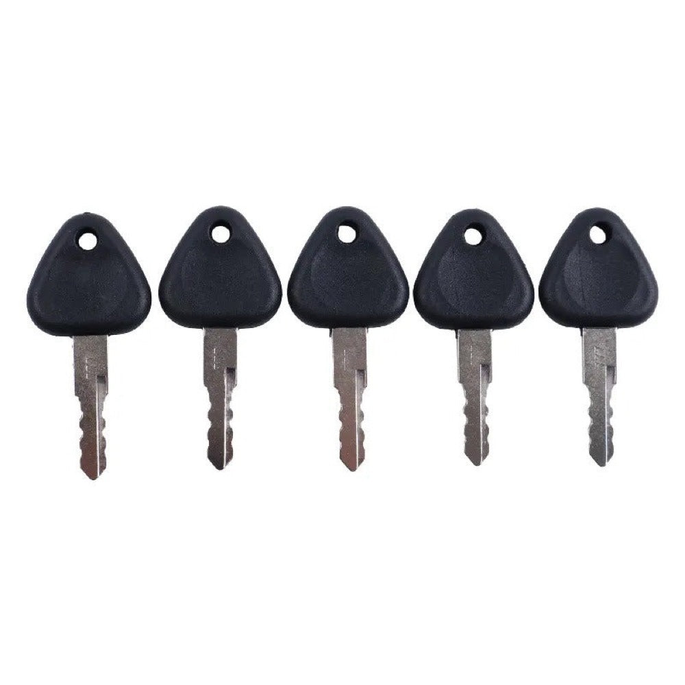 5 Ignition Start Starter Keys SA1123-02960 777 for use with Volvo EC120D EC140 EC150 EC170D EC210C EC240 EC55 EW130 EW210C Excavator