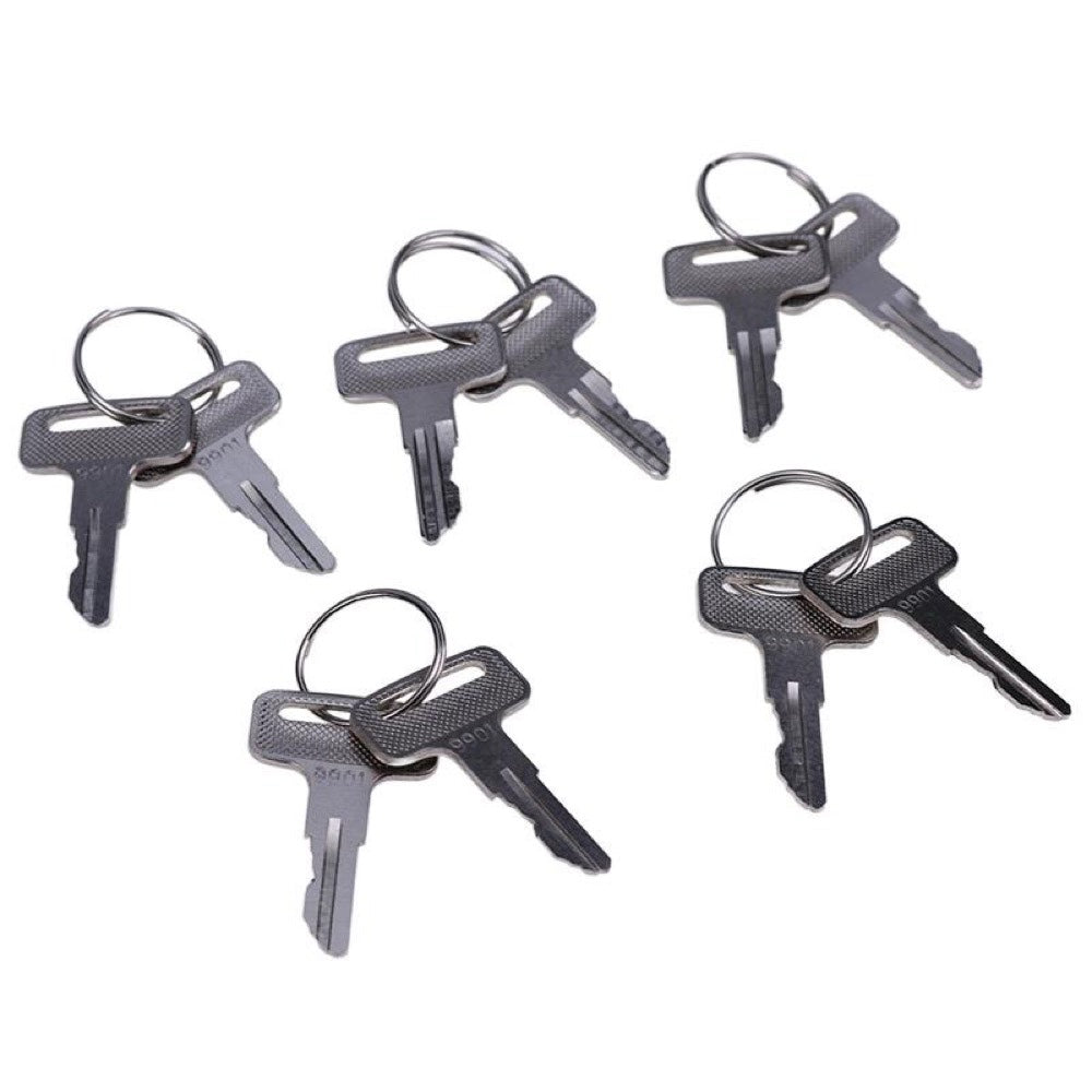5 Pairs compatible with JLG Scissor Lift T350 600AJ 1532E2 Ignition Keys 9901 2860030