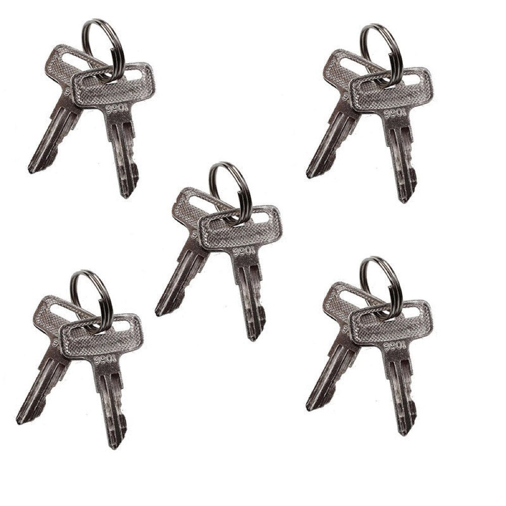 5 Pairs Ignition Keys 9901 2860030 compatible with JLG Scissor Lift T350 600AJ 1532E2