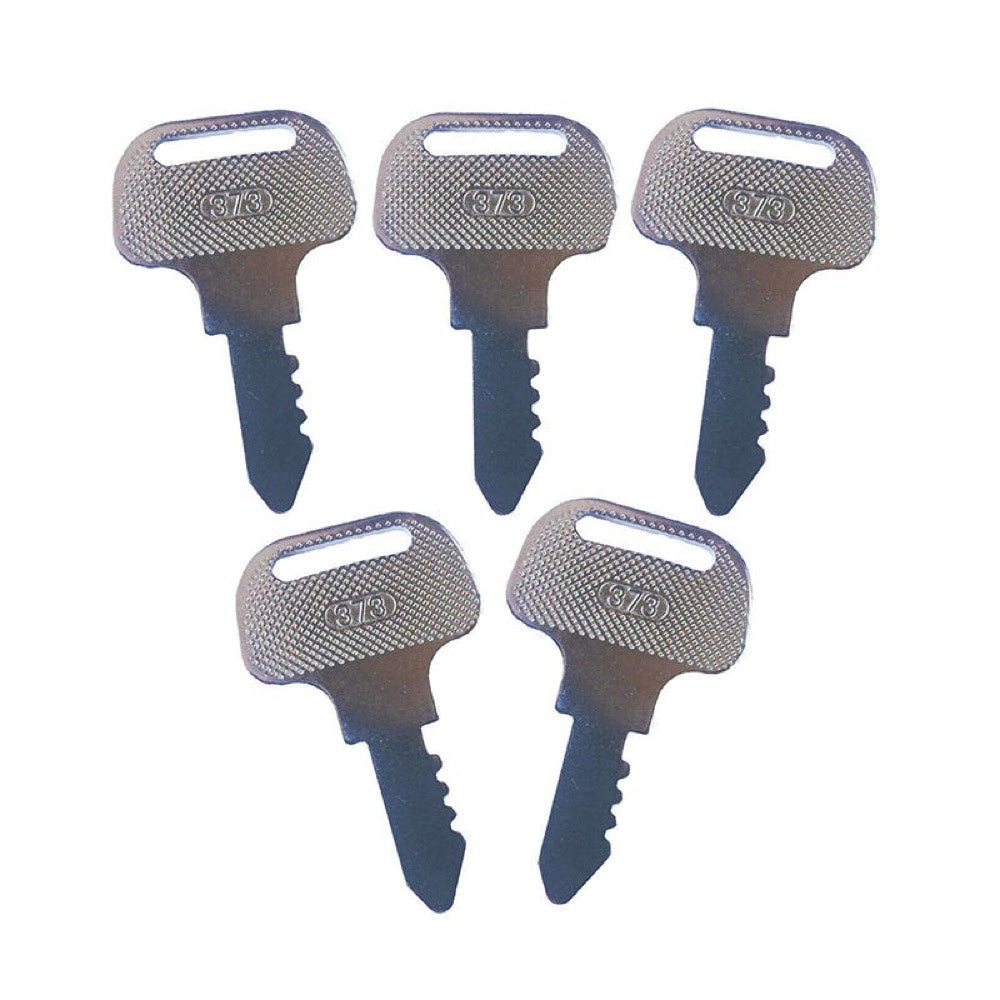 5 PCS 373 Ignition Key 55364-41180 suitable for Kubota Tractor F2000 F2100 F2100E F2400 FZ2100 FZ2400