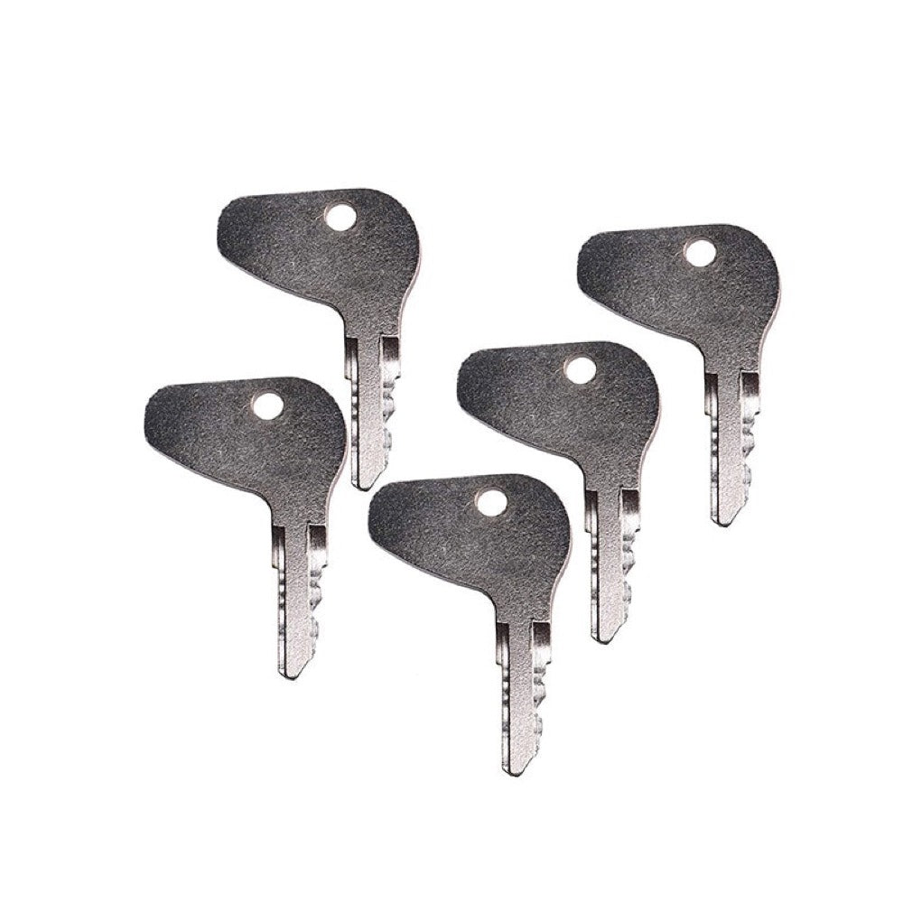 5 Pcs Ignition Switch Keys H32412 35260-31850 compatible with Kubota L G & M Series Tractor