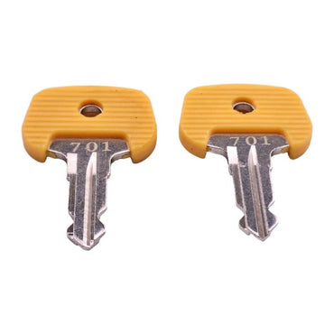 5 Pieces Ignition Key 28520480 28528230 701 fits Jungheinrich Forklift Subway Truck