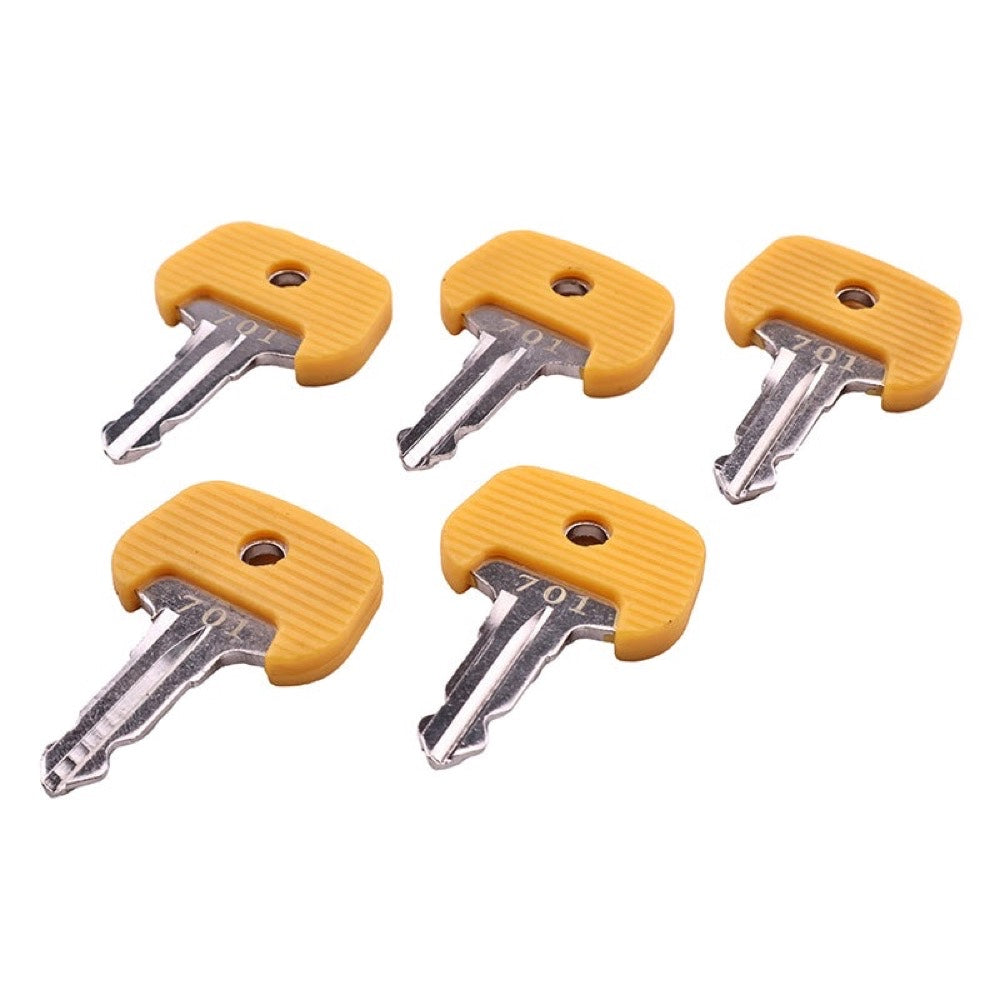 5 Pieces Ignition Key 28520480 28528230 701 fits Jungheinrich Forklift Subway Truck