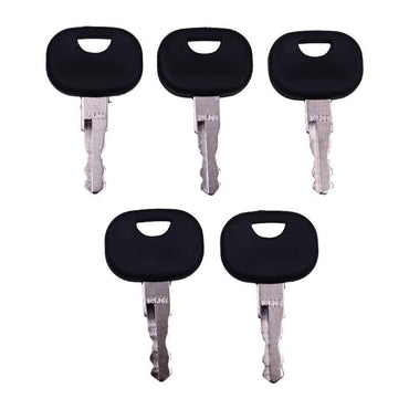 5 Pieces Ignition Key 6971041 603 57189-3 compatible with Bobcat B100 B250 B300 BL275 BL370 BL470 BL575 T2250 T2556 T2566 T35100 T3571 T40140 V518 V623 V723