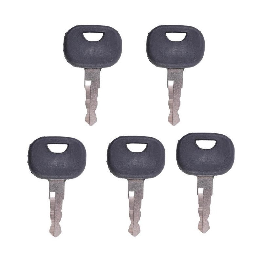 5 Pieces Ignition Keys 202 compatible with John Deere Volvo Heavy Equipment