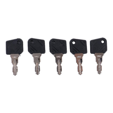 5 Pieces Key 802 0039730404 fits Linde Forklift E16 Stacker L12 L14 L16 Pallet Truck T16 T18 T20 T30 372 1151 1152 1158 131