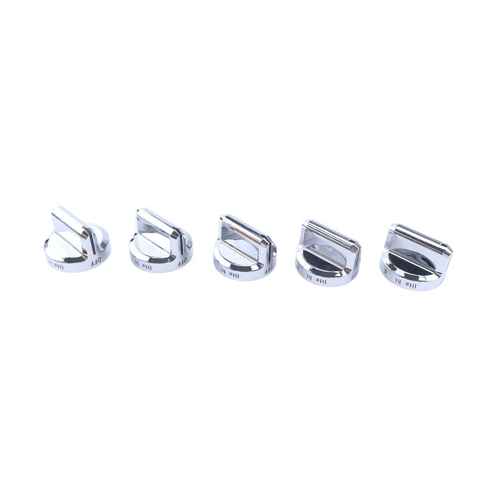 5 Pieces Plastic Burner Knob 316564509 5304502763 fits Electrolux DGGF3046RFA DGGF3046RFB Frigidaire DGGF3046RFC FGGF3035RFA Gas Range