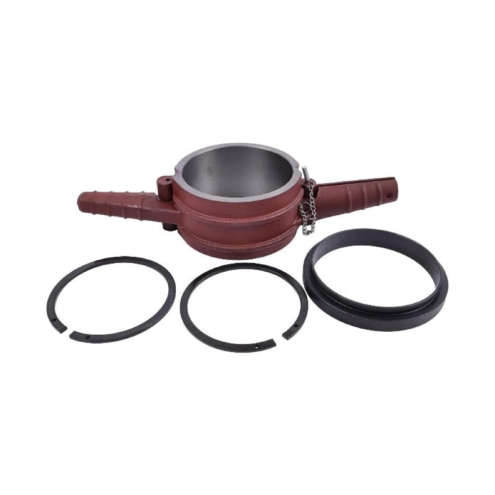 5.4" Bore Piston Ring Compressor Tool & Adapter & Anti-Polishing Ring 5394454 for use with Cummins ISX15 QSX15 Caterpillar CAT 3400 C-15 3406 Engine