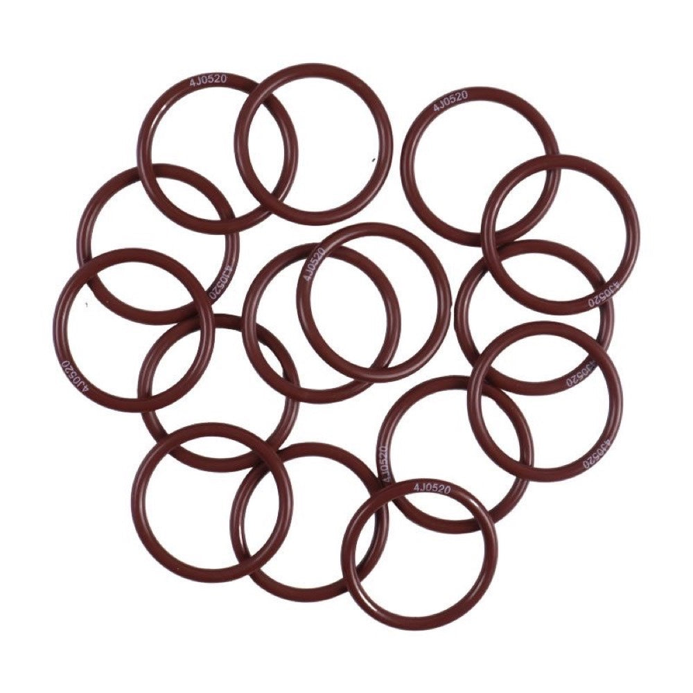 580 Pieces O Ring Seal Kit compatible with Caterpillar Nitrile Material 90 Shore