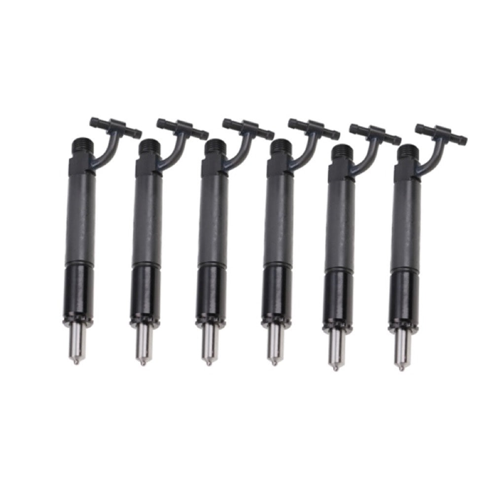6Pcs Fuel Injector 687372C91 suitable for Case-IH Tractor 1086 1460 1466 1486 1470 1586 1660