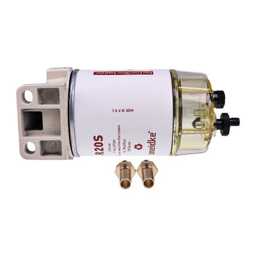 Aftermarket Donaldson P551822 Racor R20S WIX 33776 Baldwin BF46021O Fuel Filter Water Separator Assembly compatible with Truck Excavator Tractor