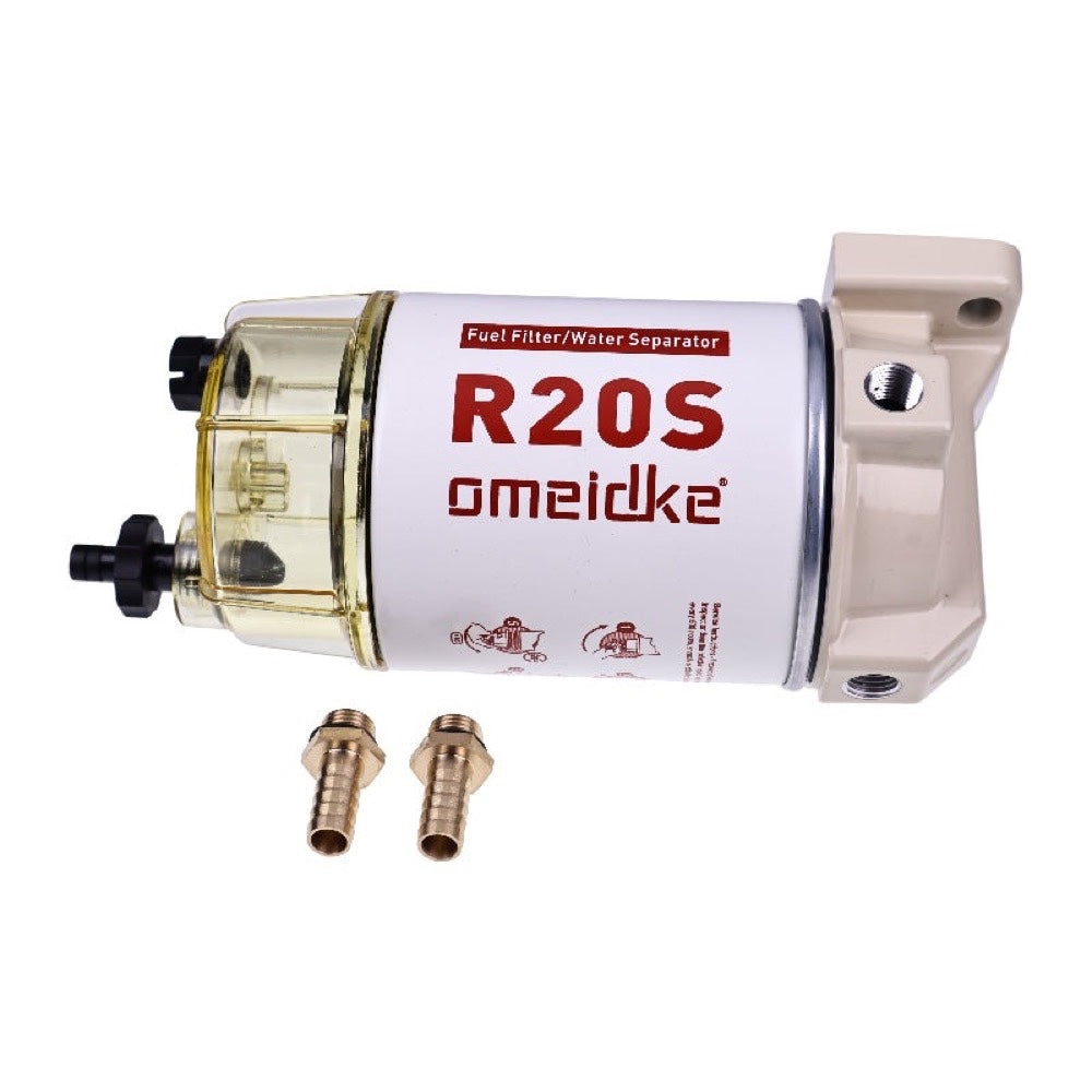 Aftermarket Donaldson P551822 Racor R20S WIX 33776 Baldwin BF46021O Fuel Filter Water Separator Assembly compatible with Truck Excavator Tractor
