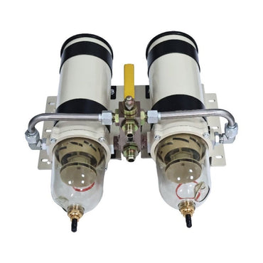 Aftermarket Racor 751000FHX Dual Turbine Fuel Filter Water Separator Assembly