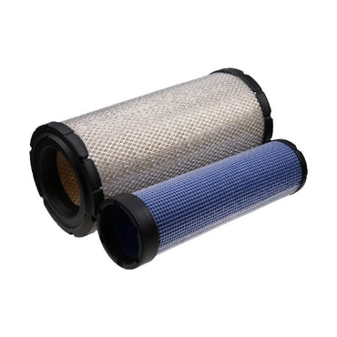 Air Filter Kit 600-185-2510 600-185-2520 fits Komatsu Engine S4D102E Excavator PC160LC-7 PW160-7 Loader WA150-5 WA200PZ-6