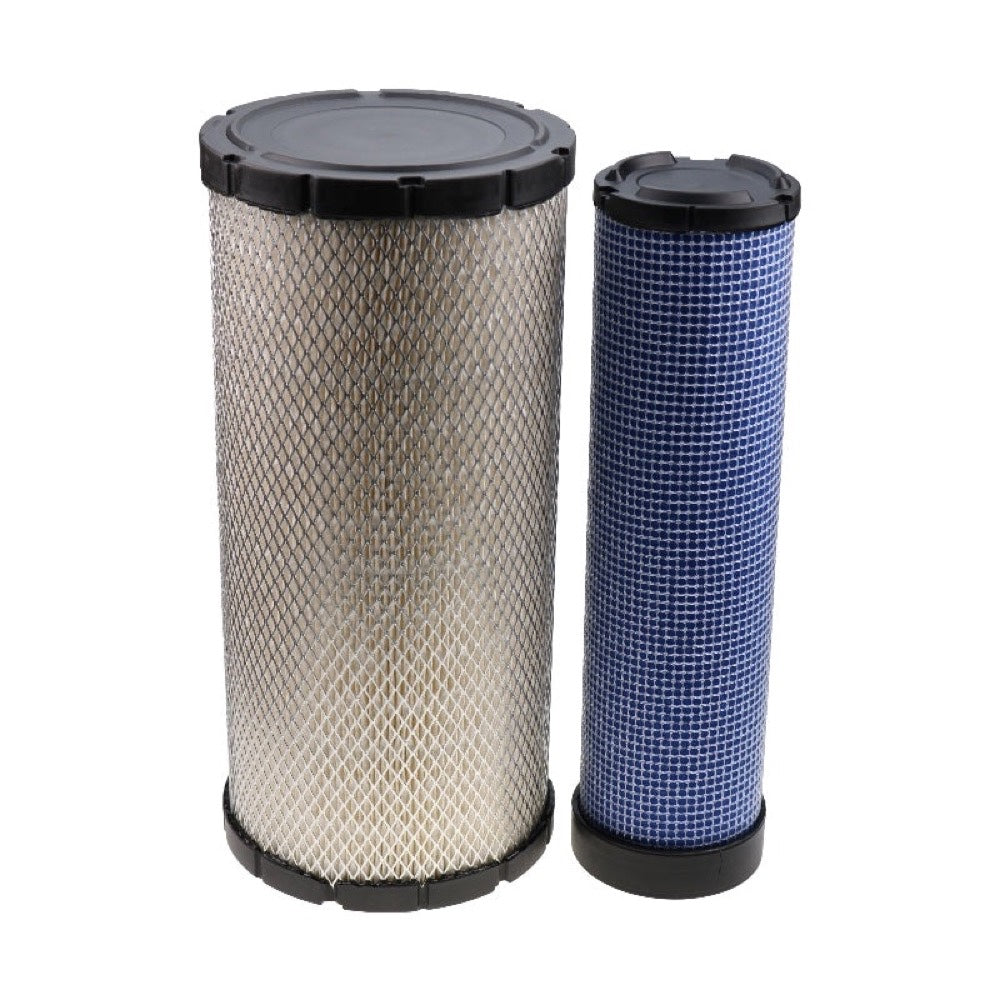 Air Filter Kit 600-185-2510 600-185-2520 fits Komatsu Engine S4D102E Excavator PC160LC-7 PW160-7 Loader WA150-5 WA200PZ-6