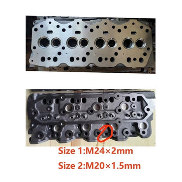 Bare Cylinder Head for use with Mitsubishi Engine S4E