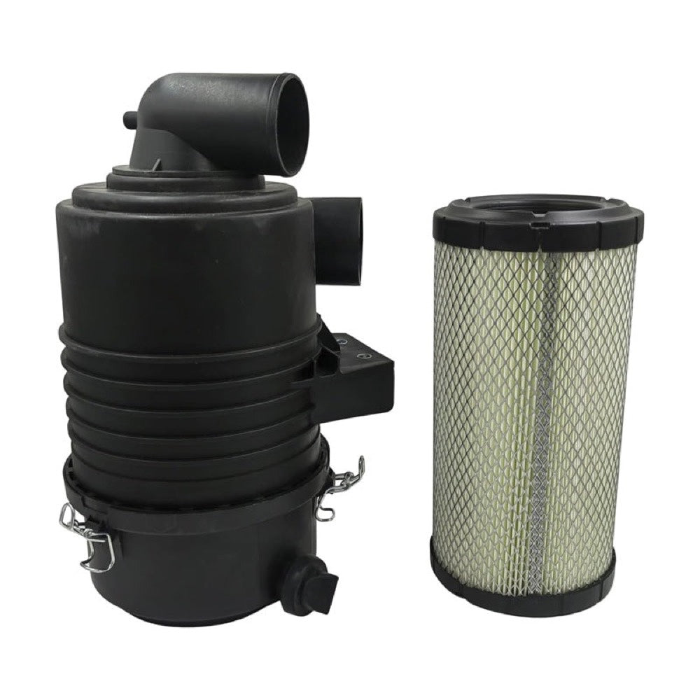 Cyclone Air Cleaner Assembly 17700-26600-71 23360 compatible with Toyota Engine 1DZ 4Y Forklift 8FDU15 8FDU18 8FDU20 8FDU25 8FDU30