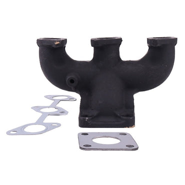 Exhaust Manifold With Gaskets 19462-12312 19462-12310 for use with Kubota Engine D722 D782 DF752 WG750 WG752 Excavator K-008
