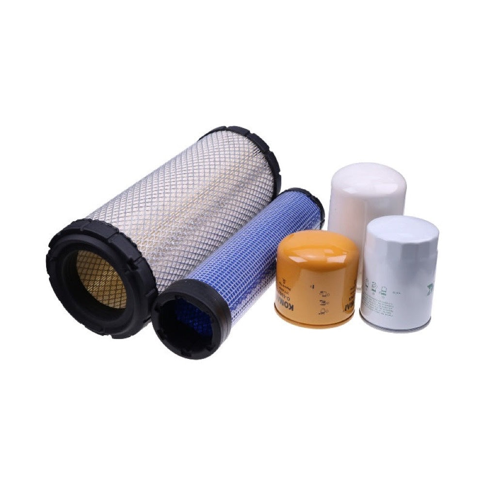 Filter Kit HH1C0-32430 HHTA0-59900 HHV00-51640 59800-26110 3A111-19130 suitable for Kubota Loader SVL75-2 SVL75-2C SVL95-2S SVL95-2SC
