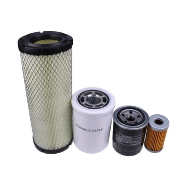 Filter Kit LVA21199 suitable for Yanmar Engine 4TNE84 4TNE88 John Deere Compact Utility Tractor 4500 4600 4700