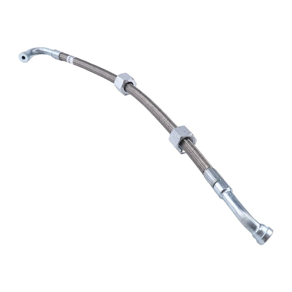 Flexible Turbo Oil Feed Hose 3945679 fits Cummins QSB6.7 8.3C ISC ISL 8.3L ISB6.7 QSB4.5 6B5.9 Hyundai Loader HL730-7A HL730-9 HL730TM-7A HL730TM-9