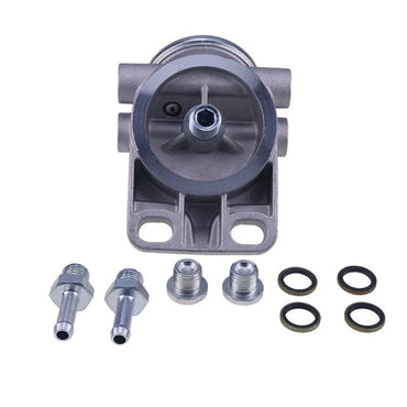 Fuel Filter Base suitable for Perkins 130306190 Donaldson P550057 Baldwin BF954 Fleetguard FF5114 Hifi FT6238