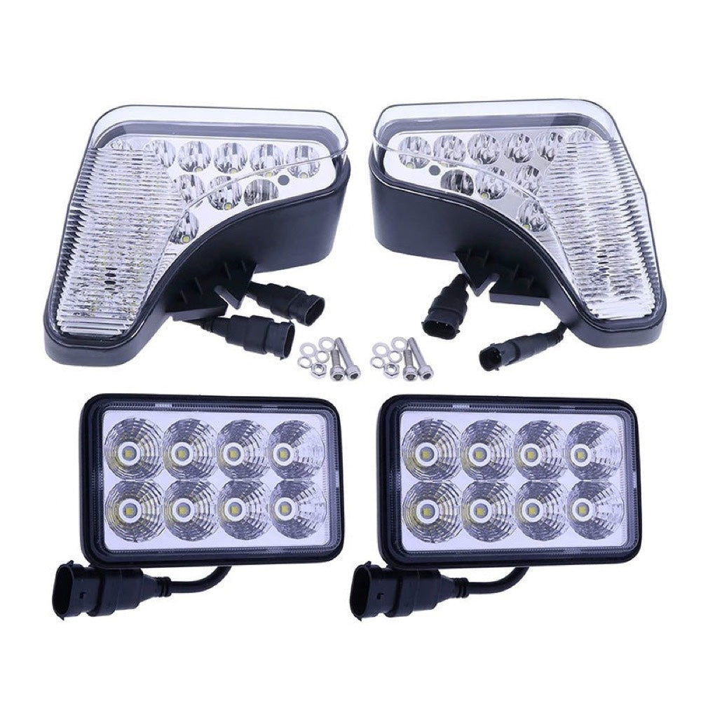 Full LED Light Kit 7251341 7251340 9829523 fits Bobcat Loader A770 S450 S510 S530 S550 S570 S740 S750 T450 T550 T590 T630 T650 T770 T870