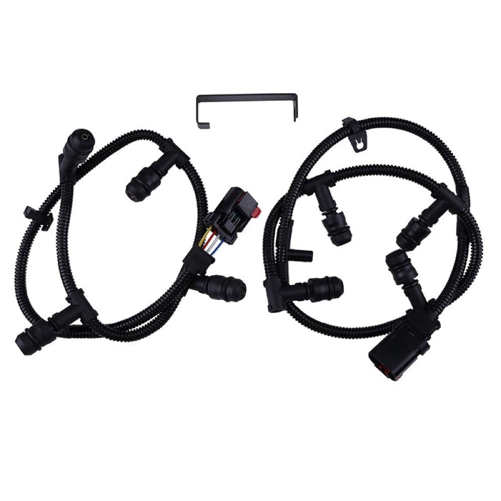 Glow Plug Harness Kit 5C3Z-12A690-A 4C3Z-12A342-AA fits Ford F-250 F-350 F-450 E-150 E-250 E-350 E-450 6.0L Powerstroke