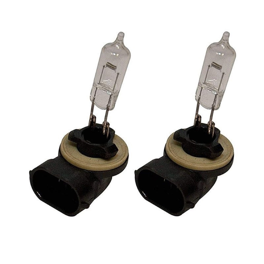 Golf Cart 2 Pieces 12V 37W LED Headlight White Bulb 101988101 for use with Club Car DS Callyall Precedent 1999-Up