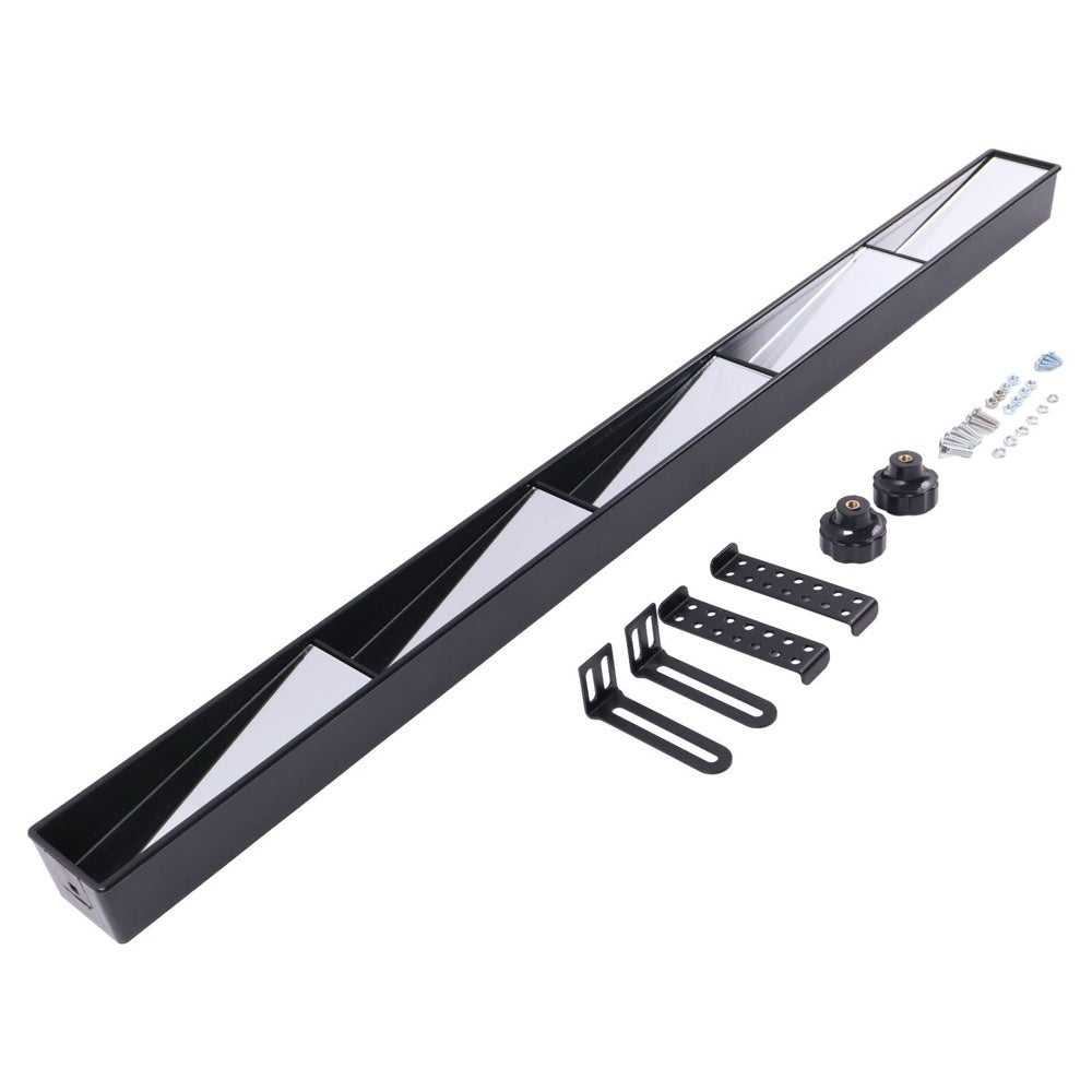 Golf Cart 5 Panel Mirror Eliminate Blind Spots Wide Angle Rear View Mirror fits Yamaha EZGO Club Car
