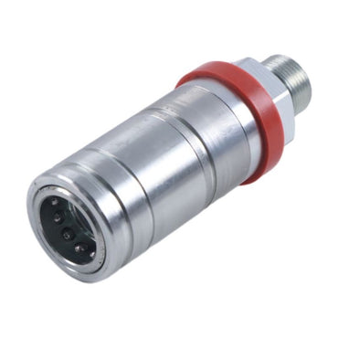 Hydraulic Coupling 195315A2 compatible with CASE Tractor MX180 MX100 MX110 MX120 MX135 MX200 MX220 MX240