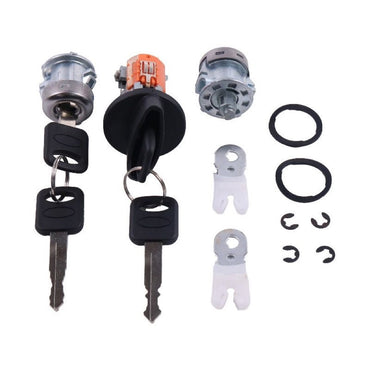 Ignition & Door Lock Cylinder With 4 Keys 703362 fits Ford F150 F250 F350 F450