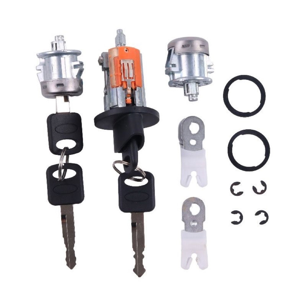 Ignition & Door Lock Cylinder With 4 Keys 703362 fits Ford F150 F250 F350 F450