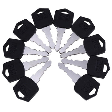 Ignition Keys D554212 fits Doosan Daewoo Forklift D25 D35 G25 G35