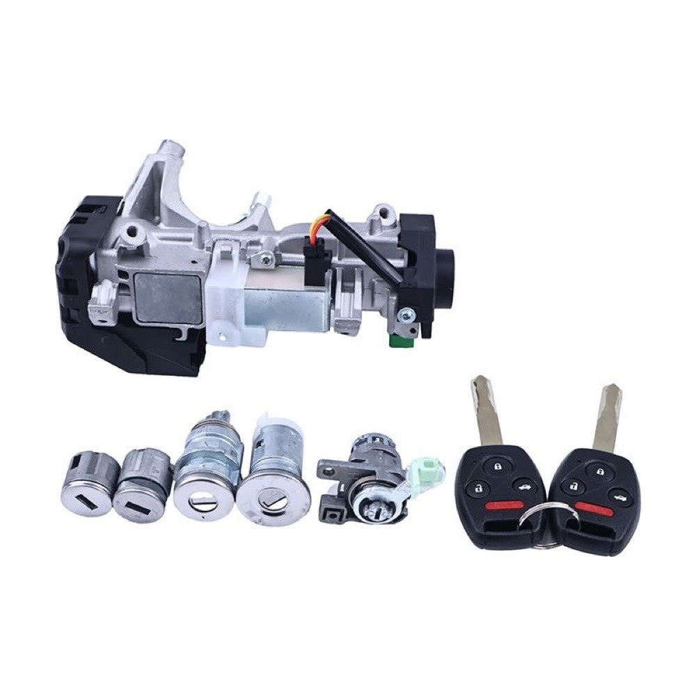 Ignition Lock Cylinder Set 35100-SDA-A71 fits Honda Vehicle 2005-2007 Odyssey 2007 Element 2004-2007 Accord