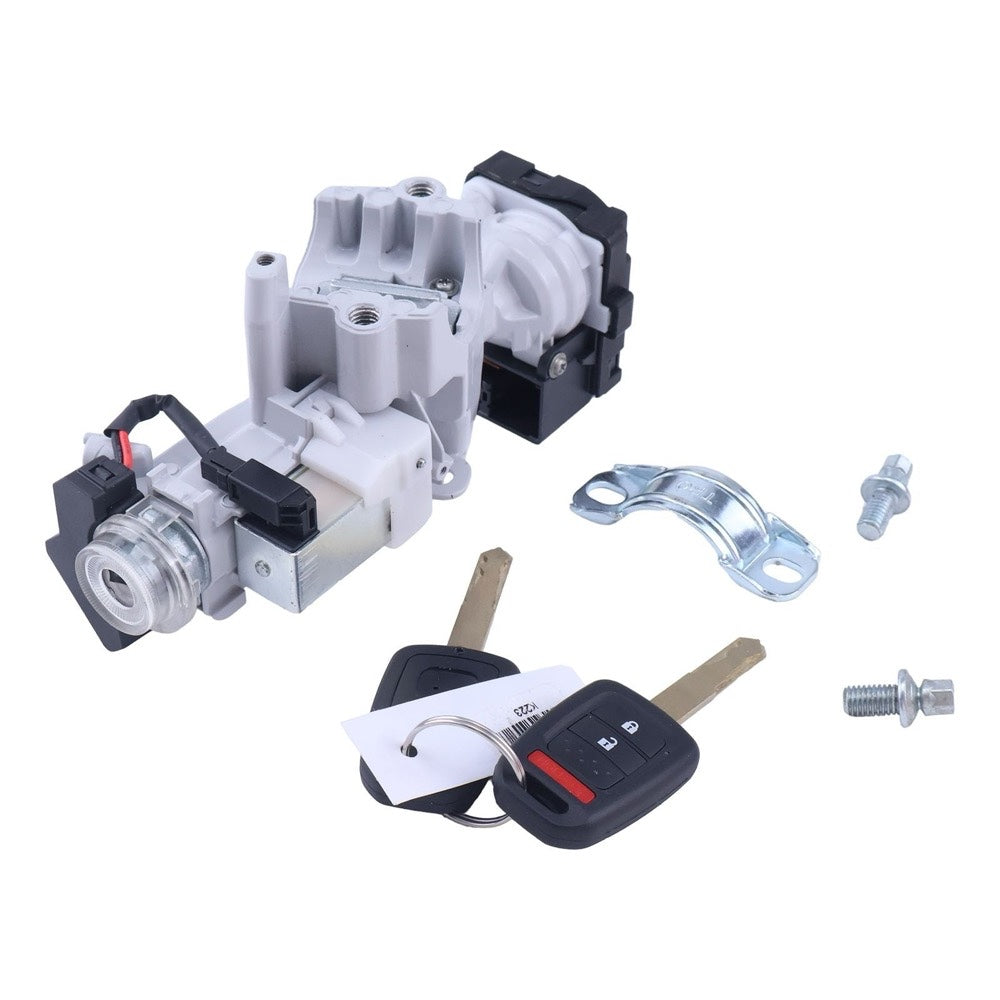 Ignition Switch Lock Cylinder with 2 Remote Keys 0635lT6PH01 106351T2A971 compatible with Honda Civic Accord Crosstour 2013-2017