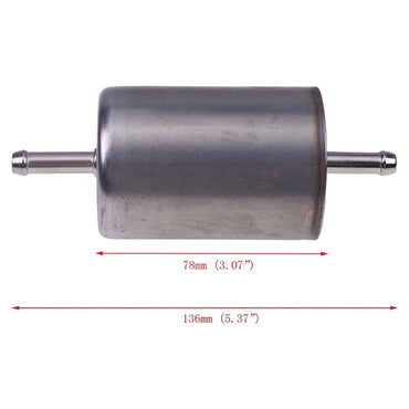 Inline Fuel Filter 384-8512 fits Caterpillar CAT Engine C4.4 C6.6 C7.1 Excavator 312E 314E 316E 318E 320E 323E 324E 329E
