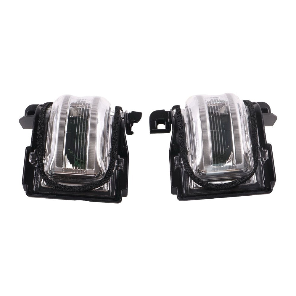 Left & Right LED Rearview Mirror Turn Signal Light FL3Z-13B374-CC FL3Z-13B375-CC for use with Ford F-150 Lightning F-250 F-350 Super Duty 2015-2024