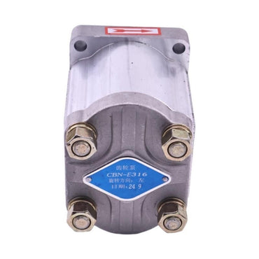 LH Flower Drive Gear Pump Hydraulic Oil Pump CBN-E316 for use with Farmpro Nortrac Jinma Tractor